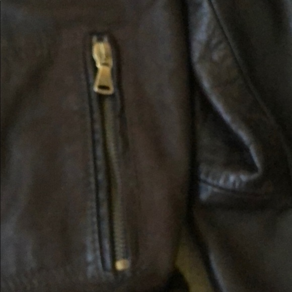 Dolce Gabana distressed leather cropped jacket EUC - Picture 2 of 6